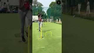 Left arm spin bowling with right jump and foot  in cricket #yadavbrand2song #cricketcoaching #yt