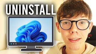 How To Uninstall Apps On Windows 11 | Uninstall Programs On Windows 11