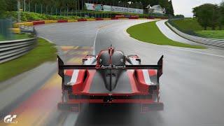 Gran Turismo 7 | Audi R18 Audi Sport Team Joest 16' - Spa 24h layout [4K PS5]