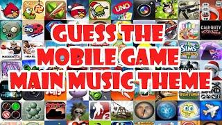 Guess The Mobile Game Music Theme Song!