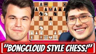 Magnus Carlsen IN DISBELIEF Over Alireza Firouzja's BONGCLOUD-STYLE Chess Opening! (SCC 2024!)