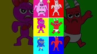 TikTok Emoji Challenge V2 Rainbow Friends and Garten of Banban #shorts #animation #cartoon