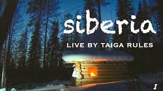 Siberia. Living by Taiga Rules 1. / Bushcraft in Siberia / Wilderness Survival