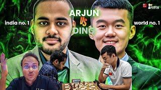 Arjun Erigaisi takes on World Champion Ding Liren | World Rapid Teams 2024