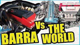 Ford BARRA Vs The World (LS1, 2JZ, K24, RB) | Is it the BEST Engine for a Swap?