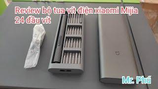 Review bộ tua vít điện xiaomi mijia 24 đầu vặn vít