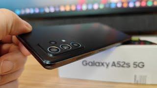 Samsung Galaxy A52s 5G Unboxing (Black Friday 2021 Best Seller First Impressions)