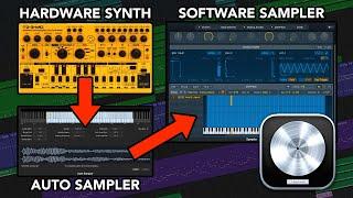 Logic Pro - Convert Hardware Synths to Software with AUTO SAMPLER