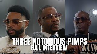 Three Notorious PIMPS | “Is Diddy an Over-Glorified Pimp??” Game God Goldie, Pimpin Ken, Valentino