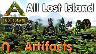 ARK Lost Island ARTIFACTS How To Get It Them ALL For (REAL)!