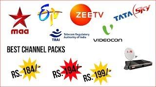 DTH New Rules by TRAI | TV Channels ₹130 Tariff Plans for D2H & Cable TV Explained with Channel List