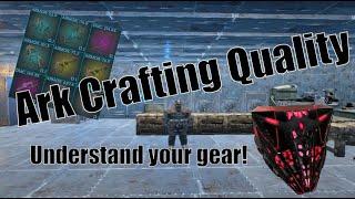 Ark: Crafting gear and how to get better quality equipment