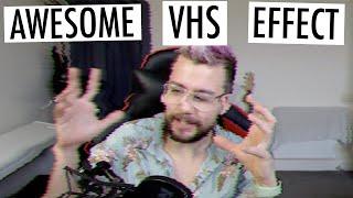 Old School VHS Effect In OBS | OBS Shader Filter