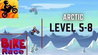 Bike Race  Motorcycle Games Arctic level 5-8 | Bike Race Motorcycle Games | Invincible Sigog