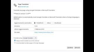 Page Translator, una delle migliori estensioni per tradurre le pagine web con Firefox
