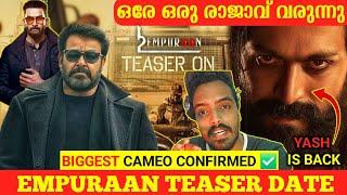 EMPURAAN OFFICIAL TEASER | Biggest Cameo Loading | Coolie | Pushpa 2