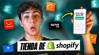 Como Hacer Tienda de SHOPIFY DROPSHIPPING 2023