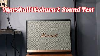 marshall woburn 2 sound test