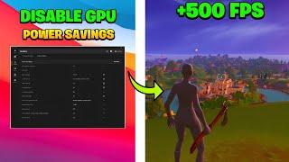 Disable These Power Savings Settings On Your GPU Immediately!! (FPS Boost)