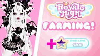 FASTEST FARMING ROUTINE + TIPS  | Royale High