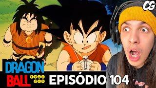 GOKU CONHECENDO YAJIROBE! - React Dragon Ball EP 104