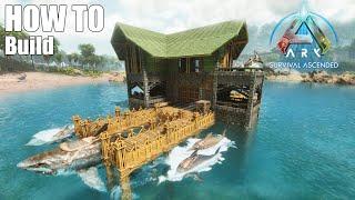 How to Build a House on Water (Water Base) in ARK Survival Ascended