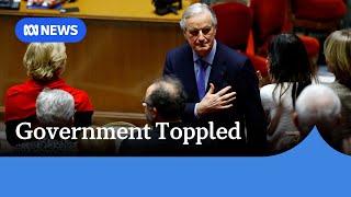 French government toppled in no-confidence vote | ABC News