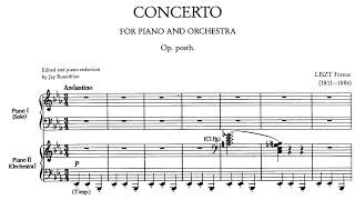 Liszt - Piano Concerto No. 3, S125a Op posth. (Jandó)