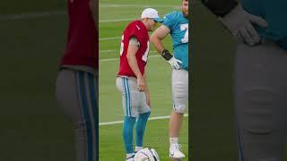 Jared Goff, Frank Ragnow Funny Mic'd Up Clip | #Detroit #Lions #shorts