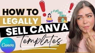 How To Legally Sell Canva Templates Without Legal Issues!