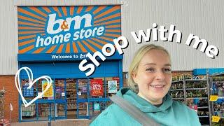Come Shop With Me At B&M! And Home Bargains Haul ️