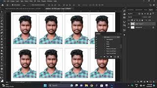 create Passport size Photo in adobe Photoshop 2023