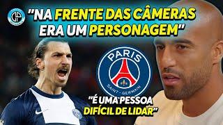 LUCAS REVELA TRETA COM IBRAHIMOVIC: "EU SOU QUEBRADA, TÁ L0UCO?"