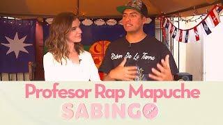 Millaray Viera aprendió rap mapuche junto al profesor Gonzalo Luanko - Sabingo