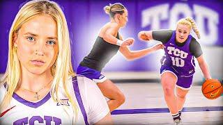 Day In The Life With Hailey Van Lith At TCU 