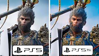 PS5 vs PS5 Pro Graphics Comparison