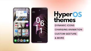 Xaiomi hyperOS theme New Customization |  New hyperOS customization | best miui themes