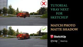 Vray Next For Sketchup Matte Shadow