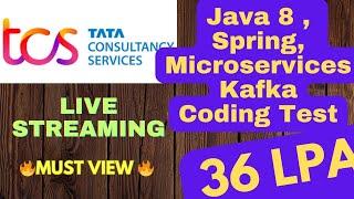 TCS java developer Lead Live interview|5+ years of  exp| java interview questions