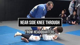 Headquarters: Near side knee through, smash pass (Lachlan Giles)