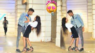 romantic Hugging prank with twist  |Official Kashyap