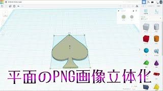 平面画像を３Dプリンターで読み込める形式に変換する方法