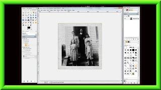 How To Add A Missing Border & Resize The Canvas Of A Photo Using Gimp