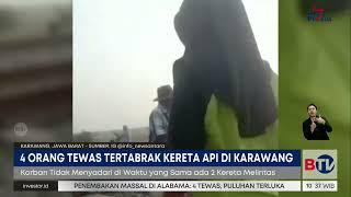 4 Orang Tewas Seketika Ditabrak Kereta Api | Beritasatu