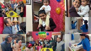 हमारी प्यारी परी का Happy Bday  Super Busy Full Day | Bathroom Cleaning | Cooking | Celebration |