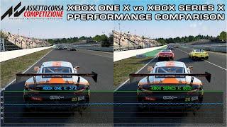 Assetto Corsa Competizione - Xbox One X vs Xbox Series X - Performance Comparison