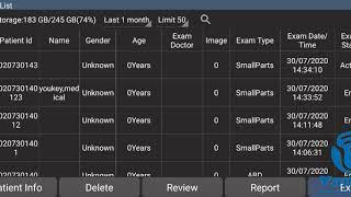 How to manage patient info on Youkey SonoiQ software