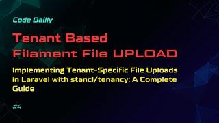 Implementing Tenant-Specific File Uploads in Laravel with stancl/tenancy: A Complete Guide