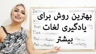 بهترین روش یادگیری لغت و کلمات بیشتر در زبان انگلیسی || افزایش دایره کلمات انگلیسی || وکب