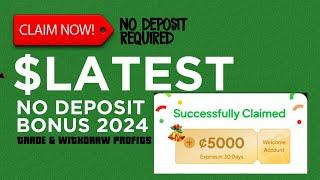 Claim The Latest No Deposit Bonus Forex 2024 • No Deposit/Kyc Required